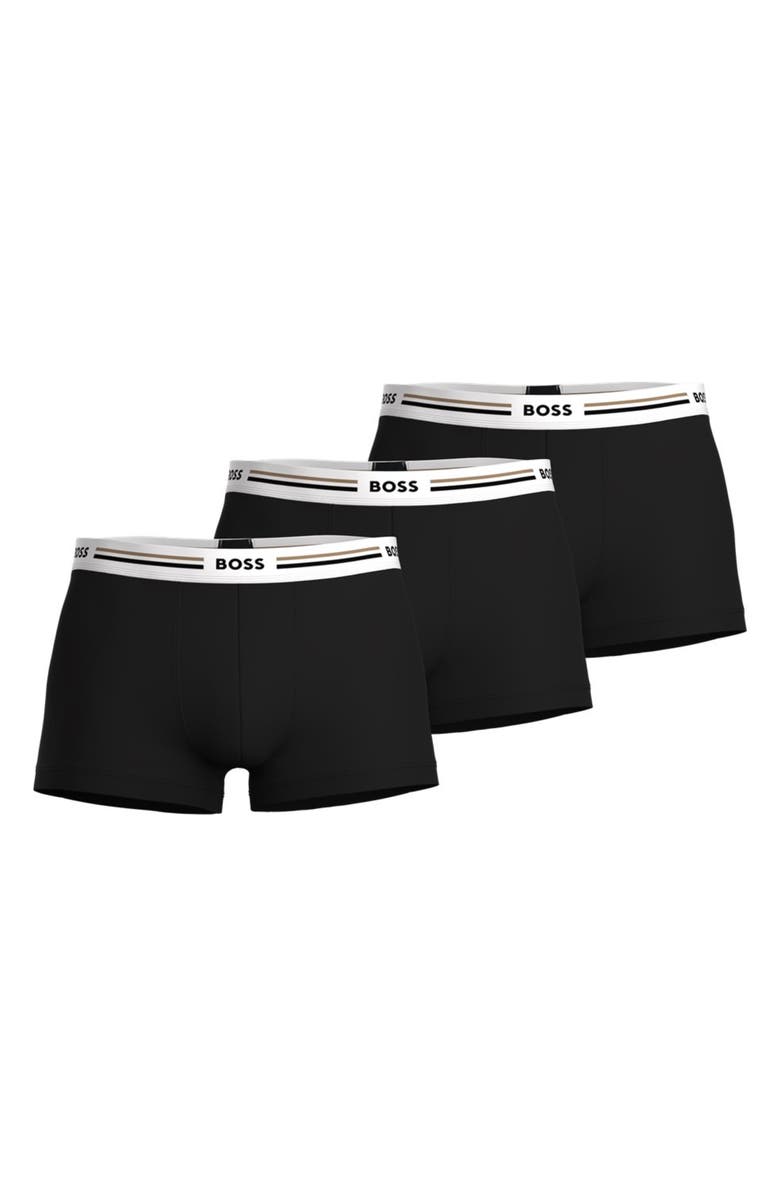 BOSS 3-Pack Revive Trunks, Main, color, 