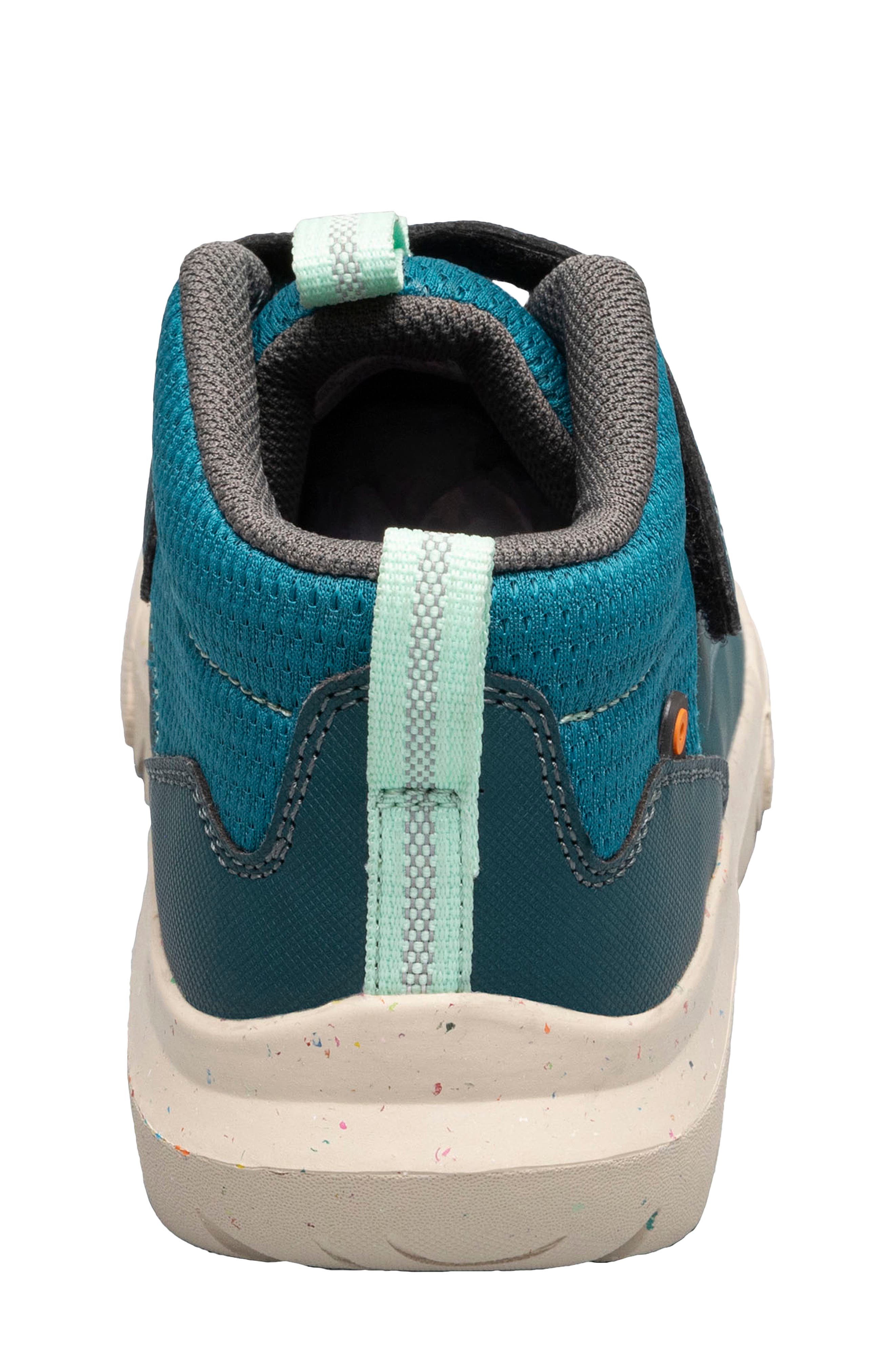Bogs Kids' Skyline Kicker Water Resistant Low Top Sneaker, Alternate, color, Emerald Multi