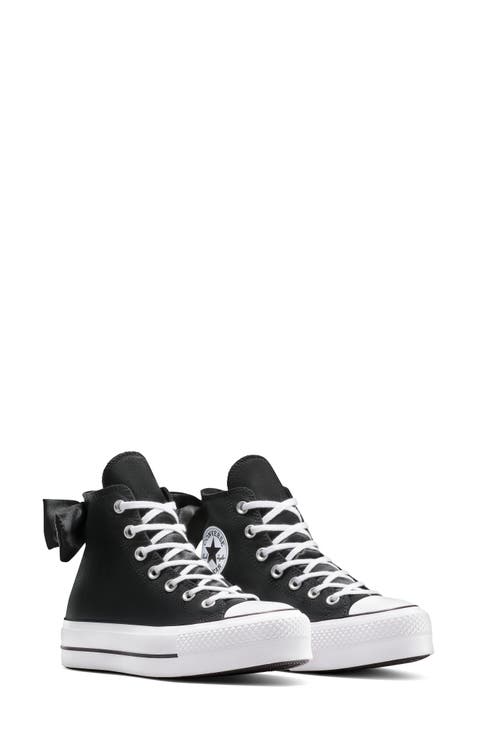 Chuck Taylor® All Star® Bow High Top Sneaker (Women)
