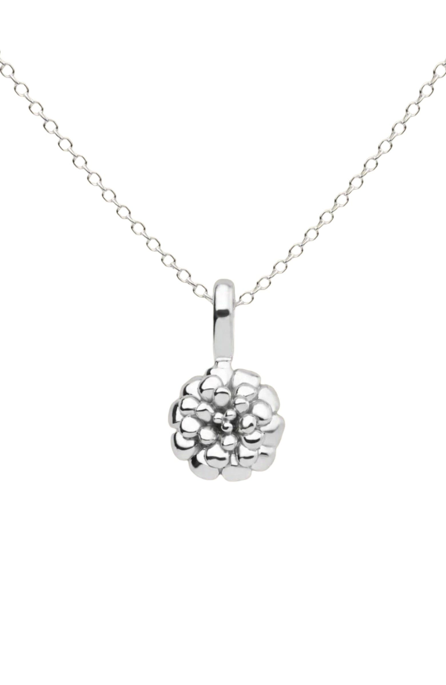 MADE BY MARY Birth Flower Charm Necklace (Women) | Nordstrom