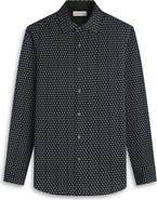 Bugatchi Jimmy OoohCotton® Geo Print Button-Up Shirt