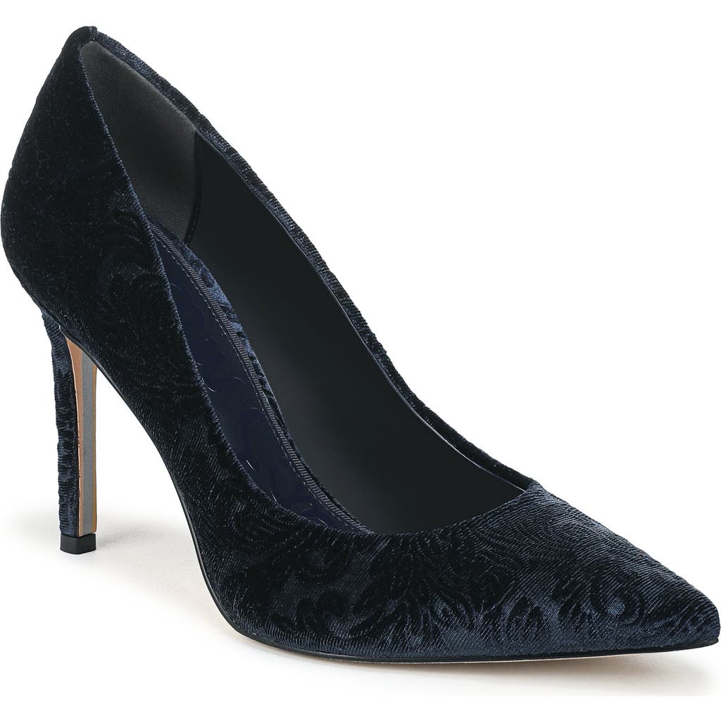 Sam Edelman Hazel Pointed Toe Pump In Blue
