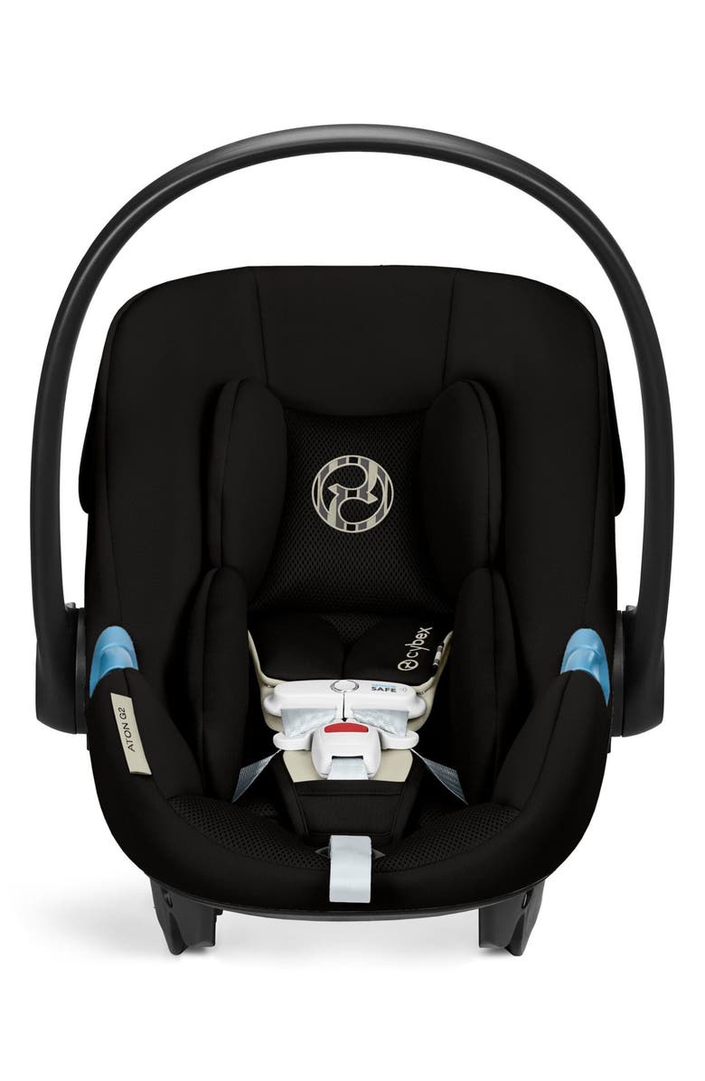 CYBEX Aton G2 Infant Car Seat with Load Leg Base, Alternate, color, Moon Black