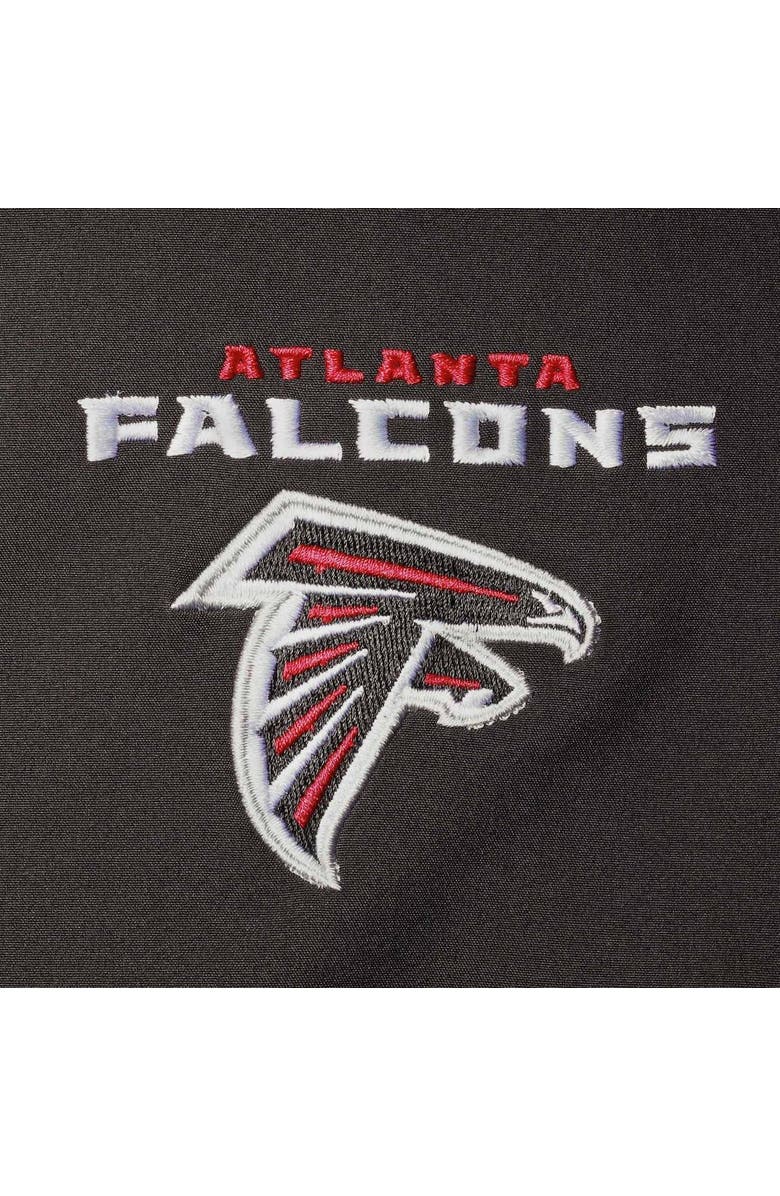 DUNBROOKE Men's Dunbrooke Black Atlanta Falcons Sonoma Softshell Full-Zip Jacket, Alternate, color, 