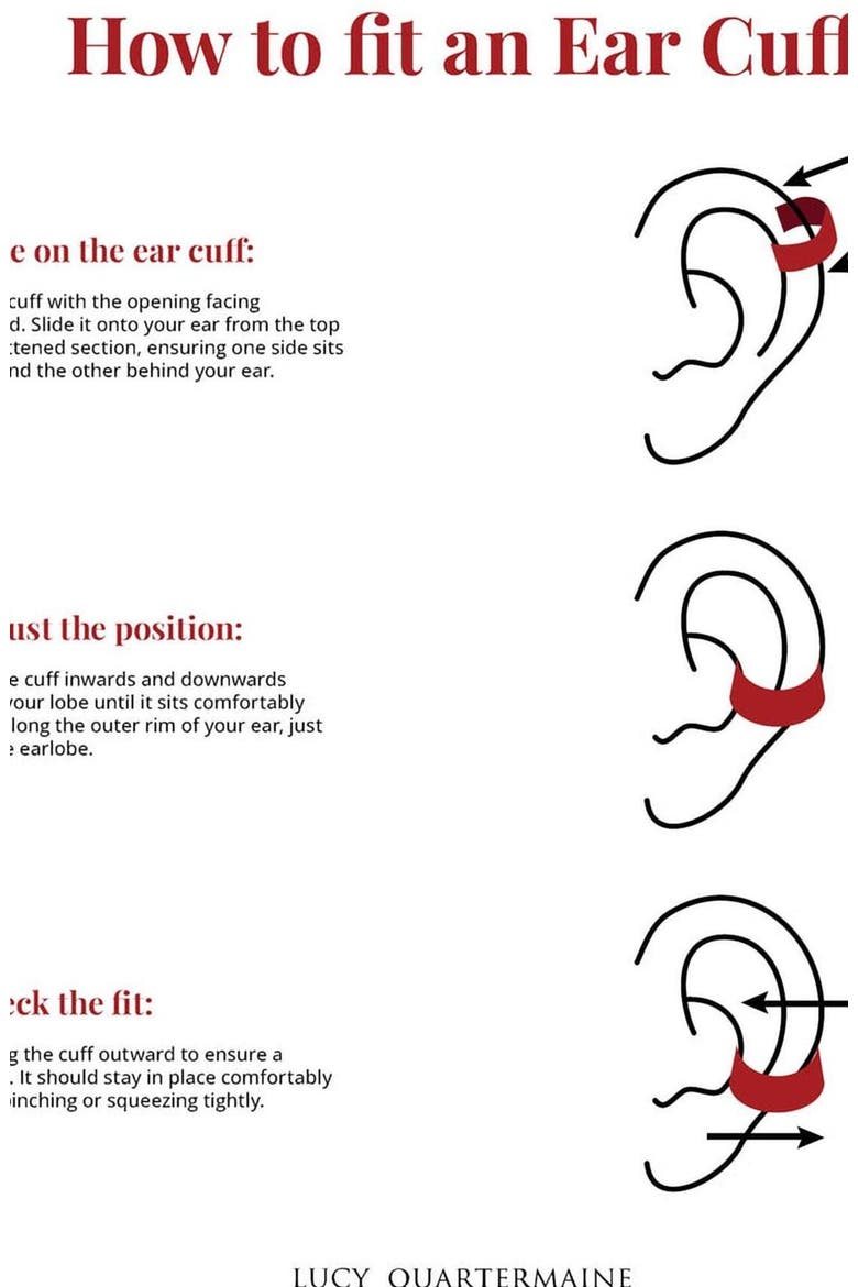 Elements Ear Cuff, Alternate, color, Sterling Silver