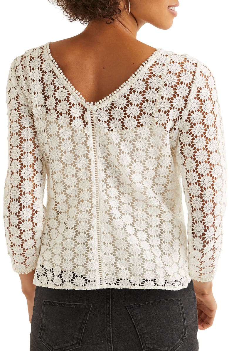 Boden Arabella Lace Top, Alternate, color,
