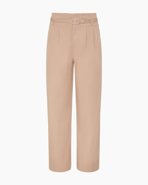 Onia Lyocell Paperbag Trouser In Pink