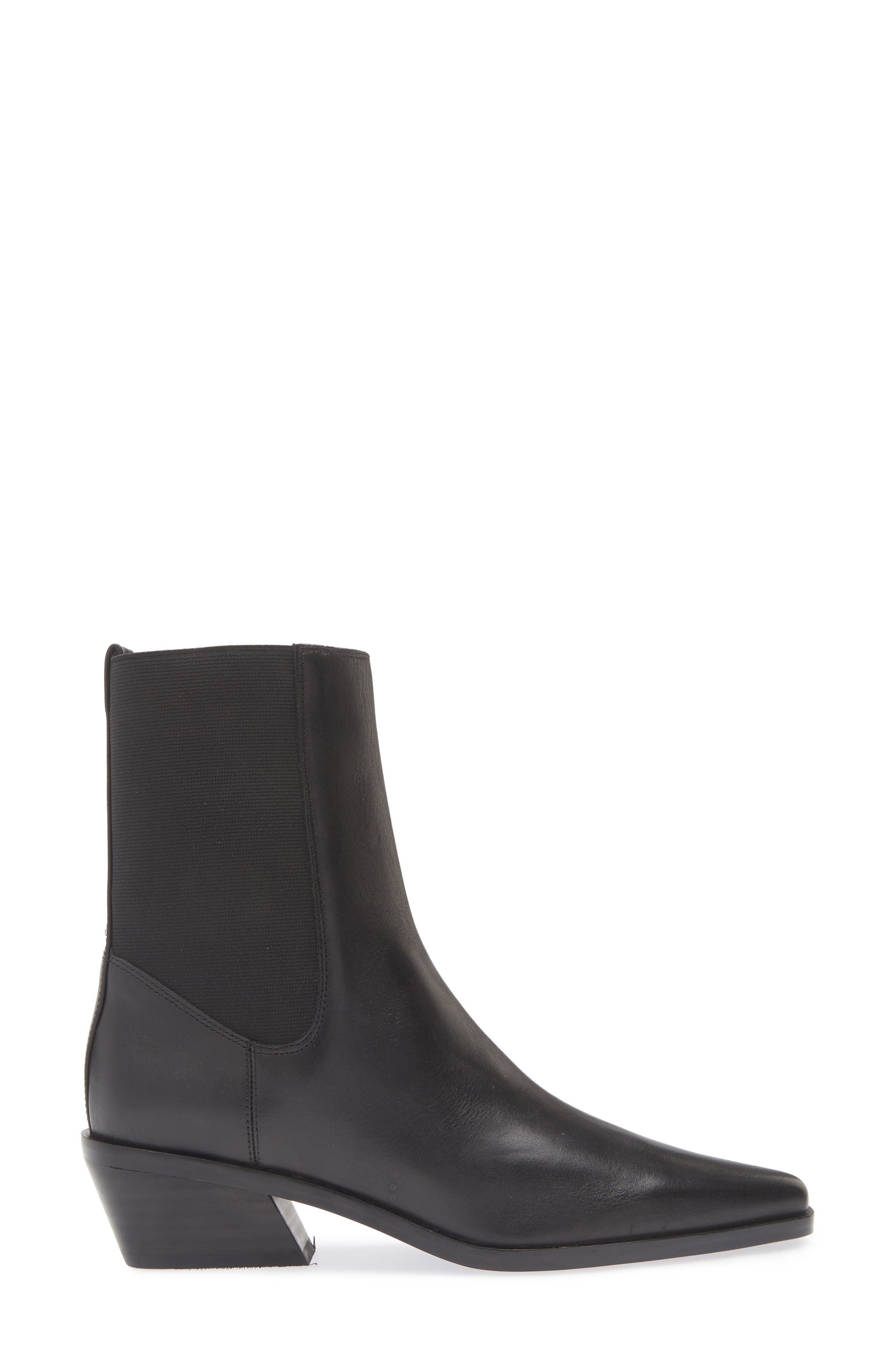 Nordstrom Ainsley Chelsea Boot, Alternate, color, Black