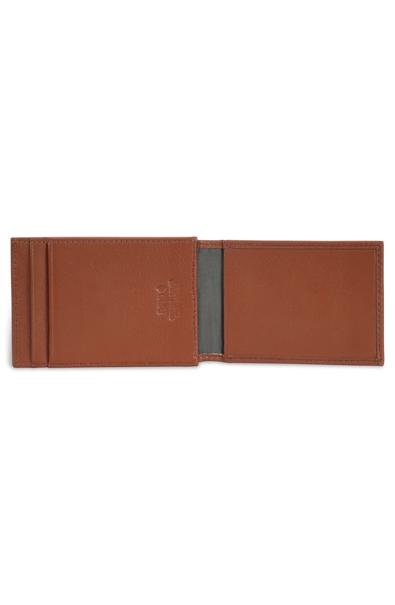 CHAMPS Onyx Leather RFID Hybrid Card Case, Alternate, color, Brown