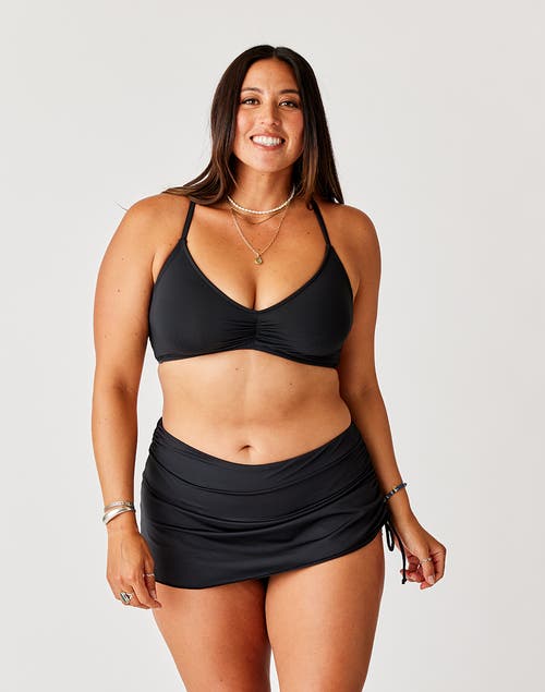 Carve Designs Hoku Swim Skirt In Black