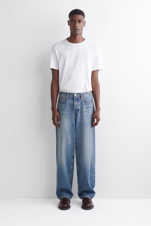 Rider Relaxed-Fit Straight-Leg Jeans