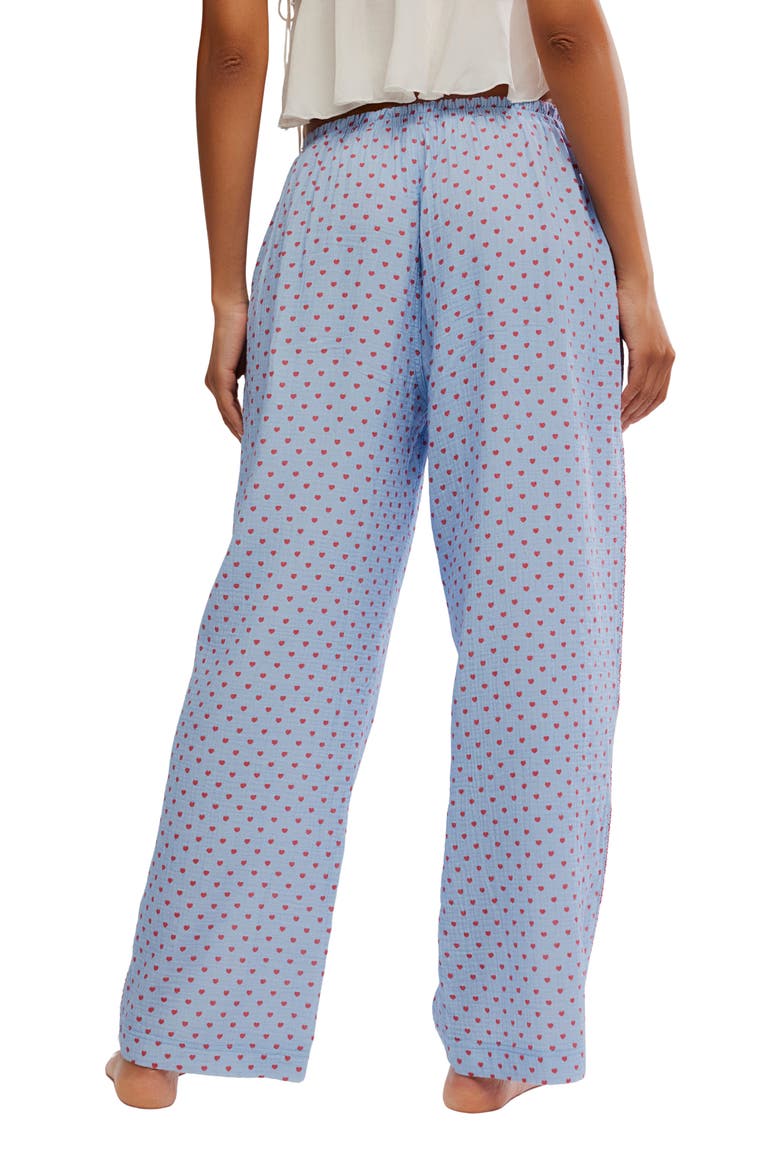 Intimately FP Be Mine Pants, Alternate, color, BLUE