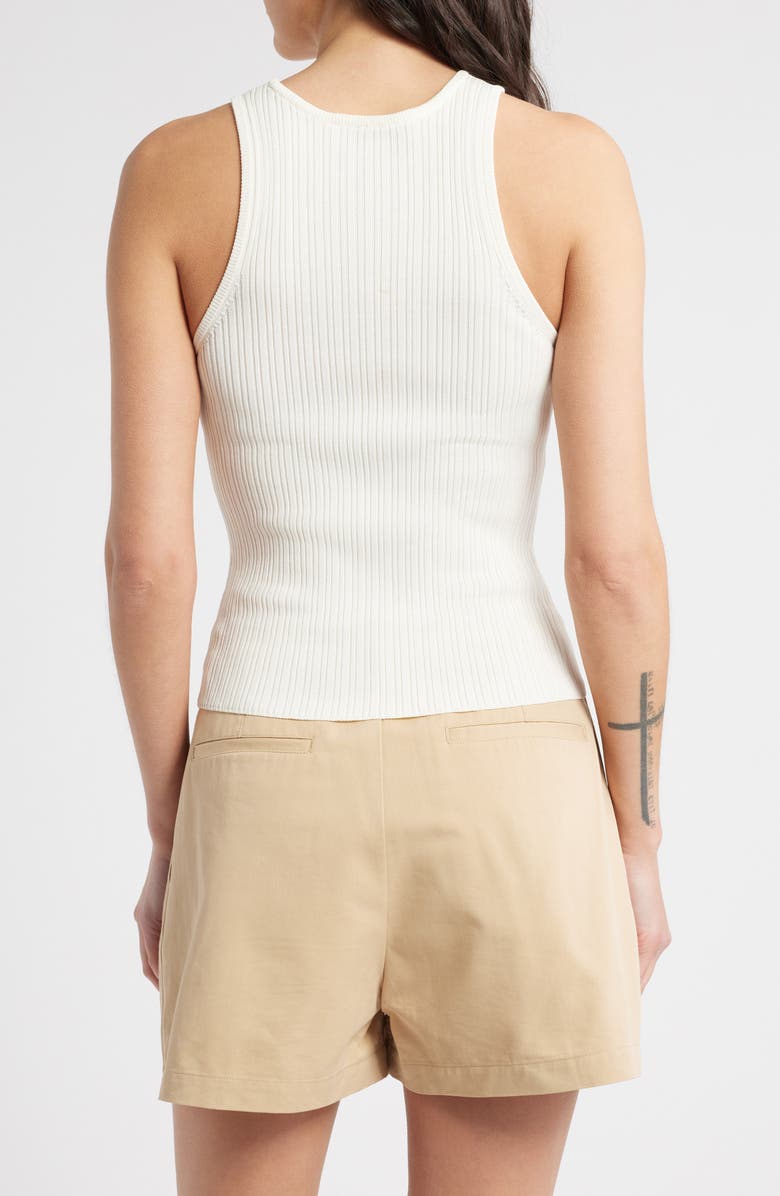 Solid & Striped The Varena Rib Tank Top, Alternate, color, Brule