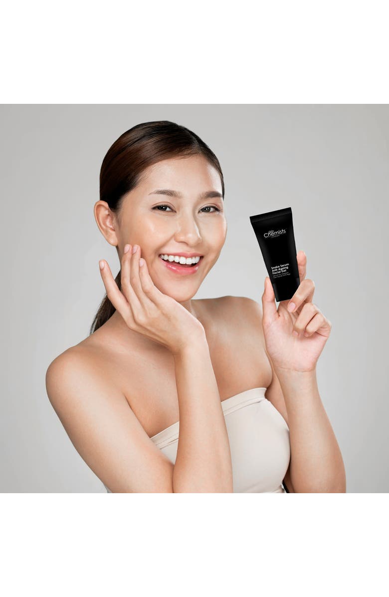 SKINCHEMISTS Snake Serum Anti-Ageing Facial Gel 30ml x 3 Trio Set, Alternate, color, White