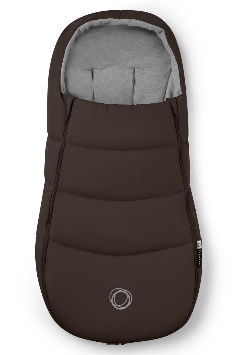 Water Repellent Stroller Footmuff, Alternate, color, COCOA BROWN