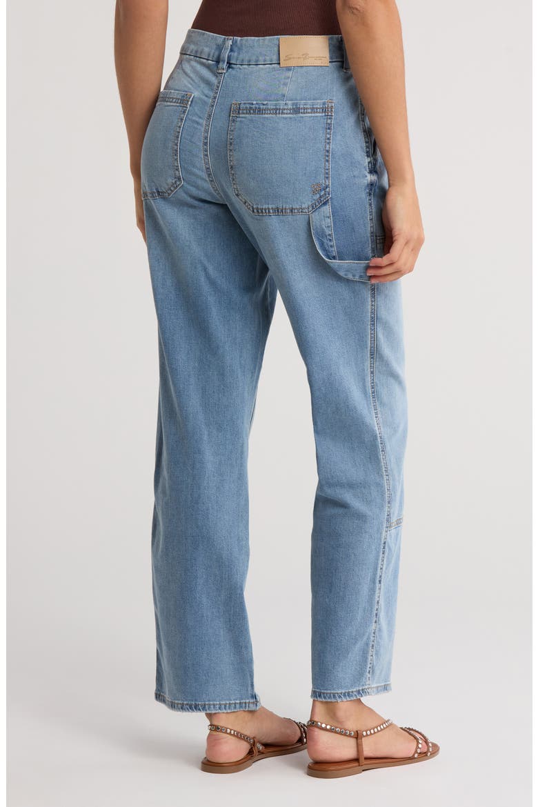 Featherweight High Waist Carpenter Jeans, Alternate, color, KODIAK