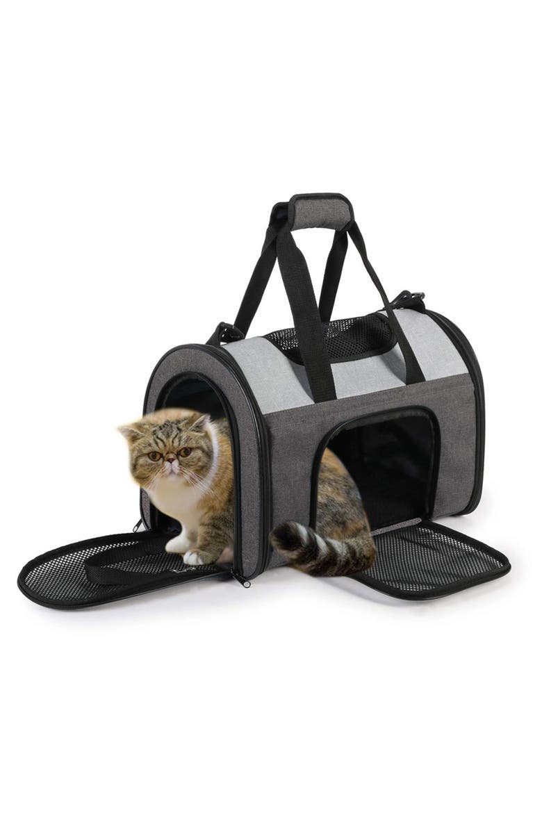 Sport Airline Pet Carrier 16", Alternate, color, Multicolored