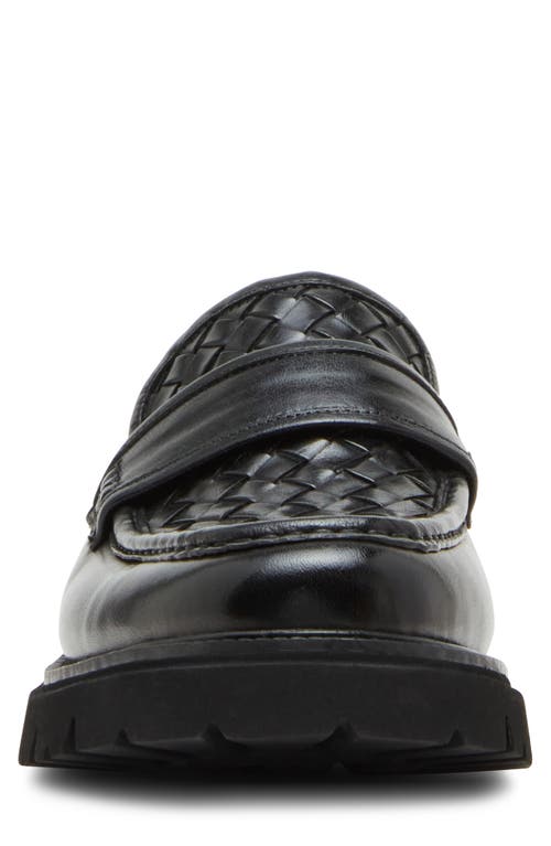 Steve Madden Strandd Lug Sole Loafer In Black