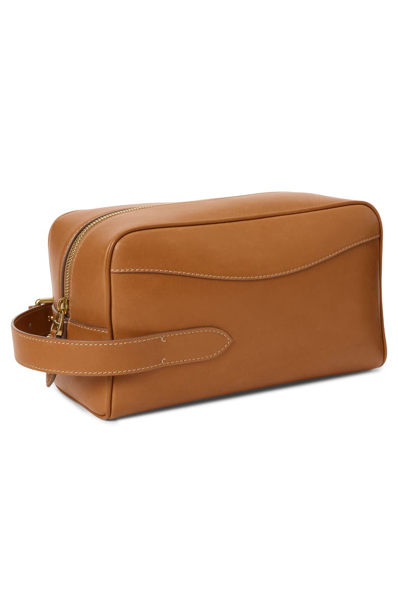 Ralph Lauren Purple Label Bedford Calfskin Leather Dopp Kit, Alternate, color,