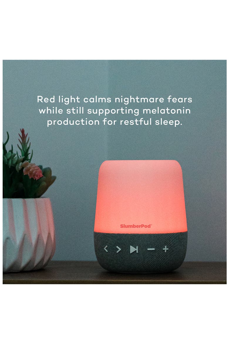 SlumberCalm 2-in-1 Sound Machine & Night Light, Alternate, color, WHITE/GREY