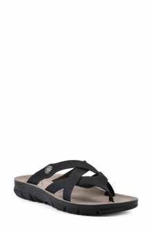 CLIFFS BY WHITE MOUNTAIN Bansky Thong Comfort Sandal
