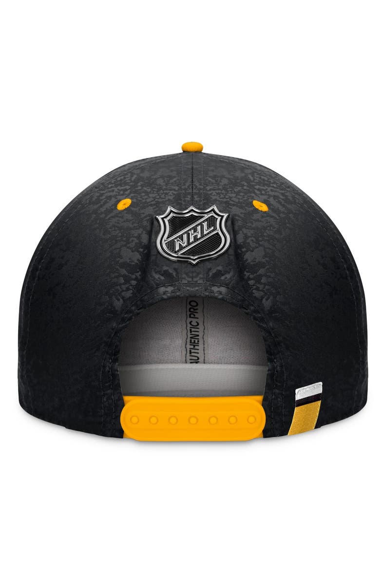 FANATICS Men's Fanatics Branded Black/Gold Pittsburgh Penguins Authentic Pro Alternate Jersey Snapback Hat, Alternate, color, Black