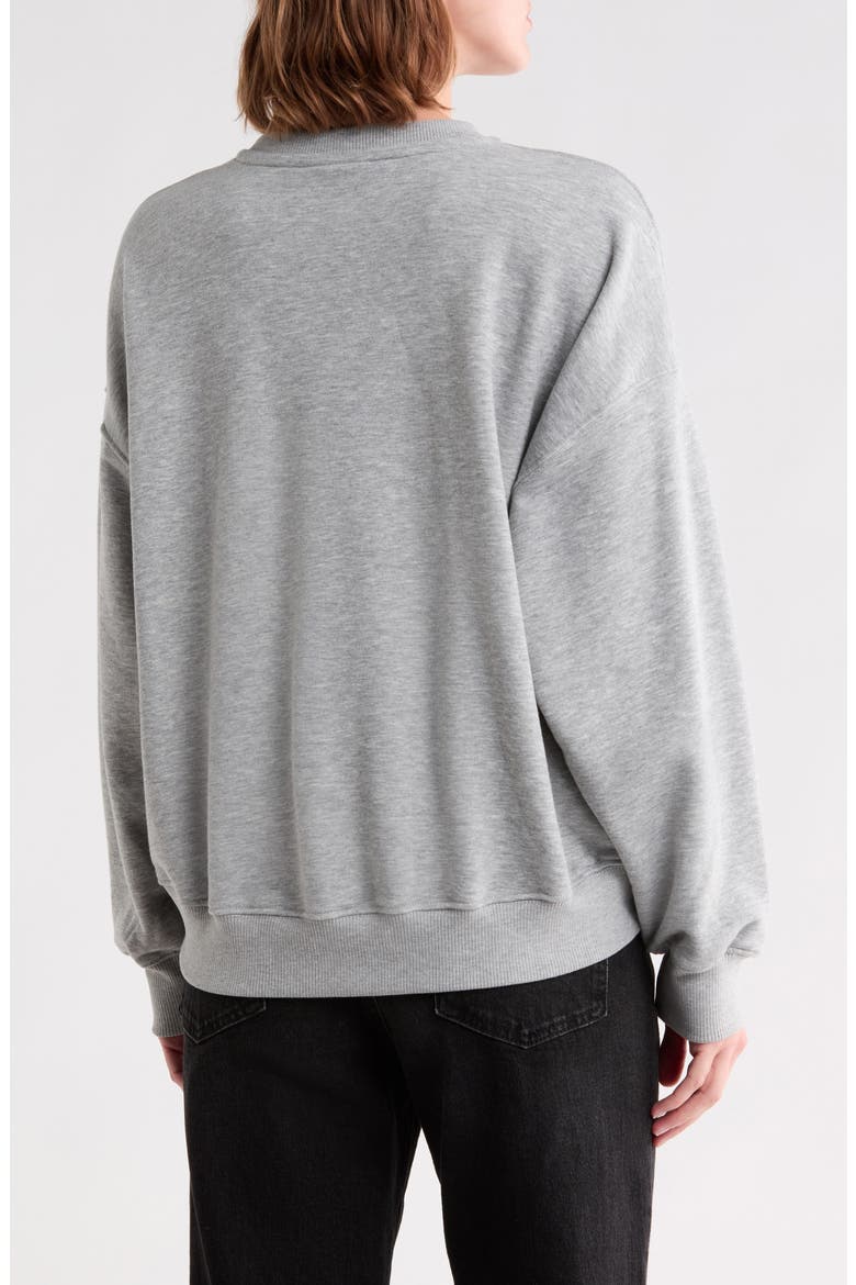 Heritage Rose Brandy Sweatshirt, Alternate, color, HEATHER GREY/ MULTI