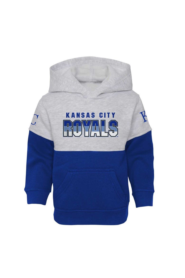 Toddler Royal/Heather Gray Kansas City Royals Two-Piece Playmaker Set, Alternate, color, Royal