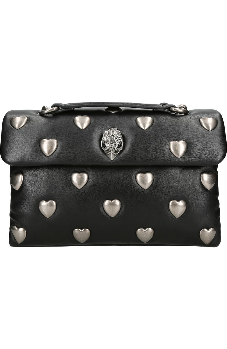 Kurt Geiger London Kensington Soft Love Convertible Leather Shoulder Bag, Main, color,