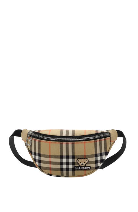 Check Belt Bag