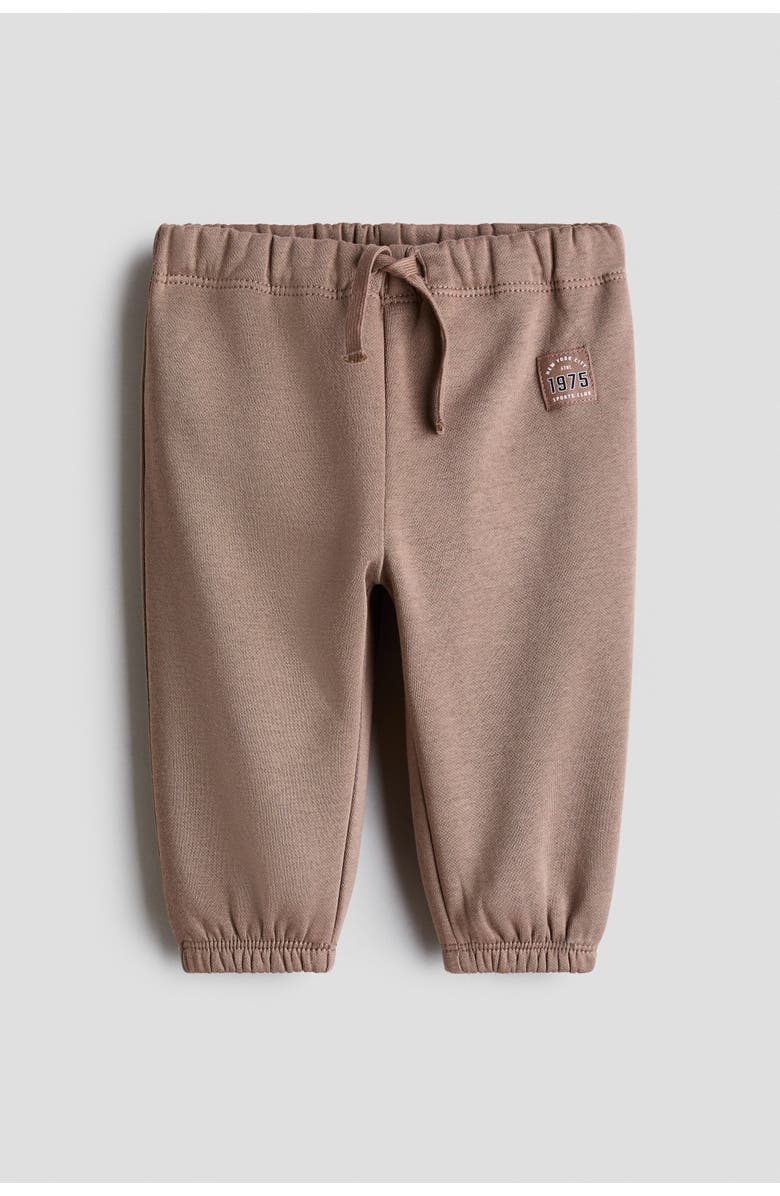 H&M Sweatshirt Joggers, Alternate, color, Light Brown