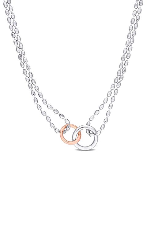 Interlocking Circle Necklace