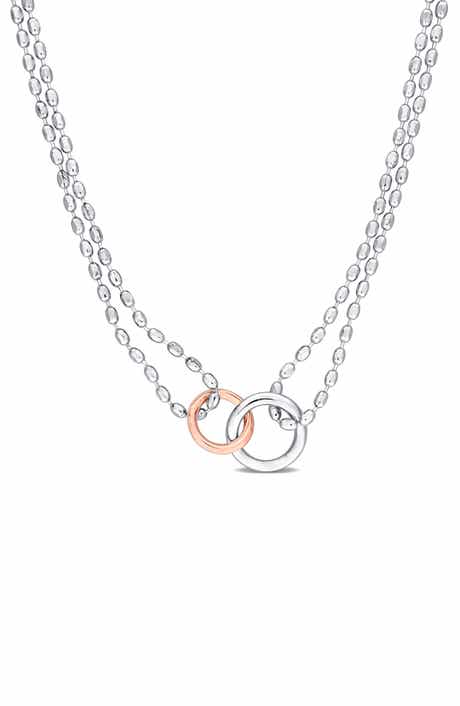 Interlocking Circle Necklace