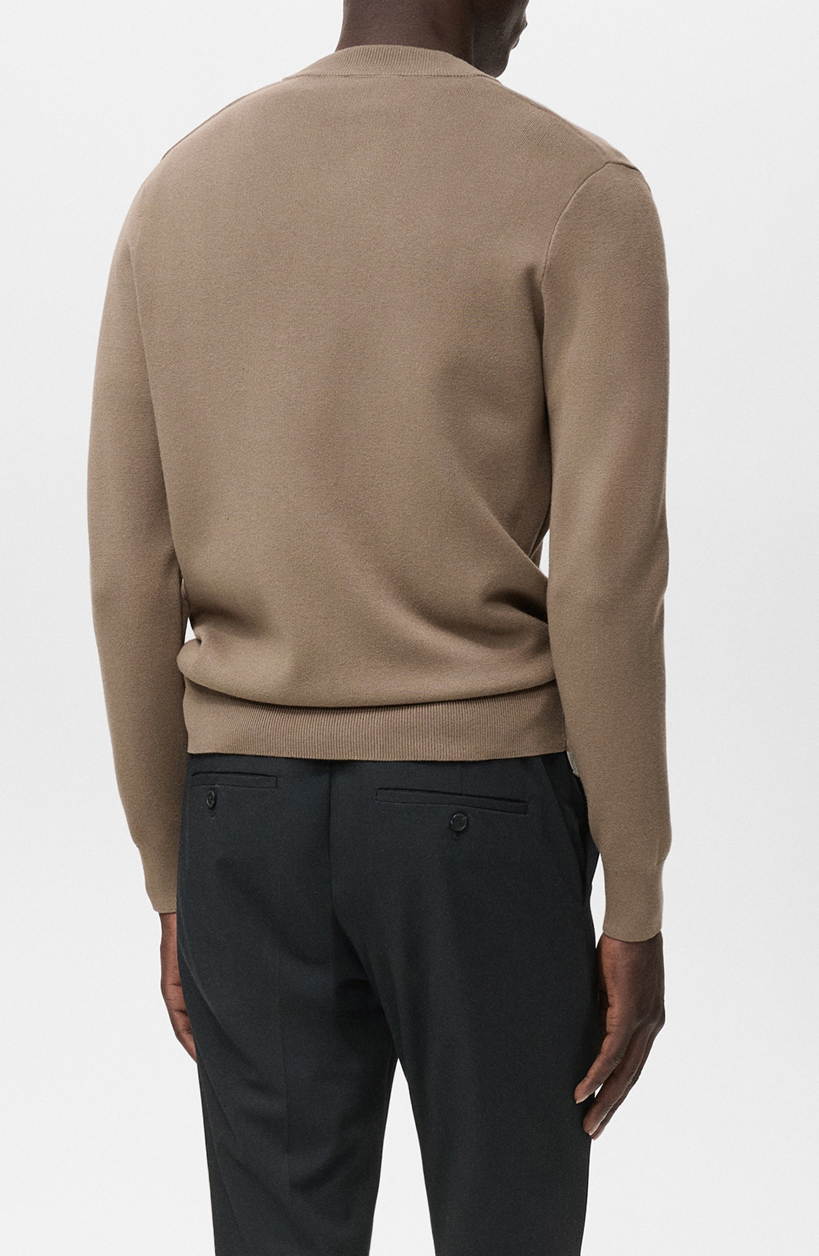 Crewneck Zip Cardigan - image 2