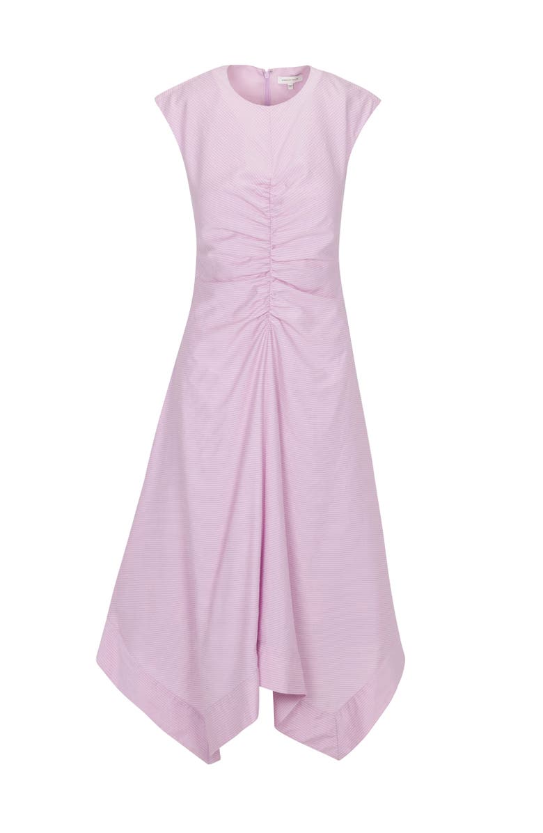 Rebecca Taylor Allegra Stripe Dress, Alternate, color, Wisteria