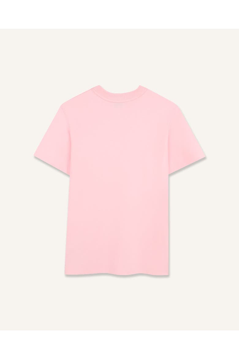 Kids Short Sleeve T-Shirt Dress In Cotton, Alternate, color, Pink