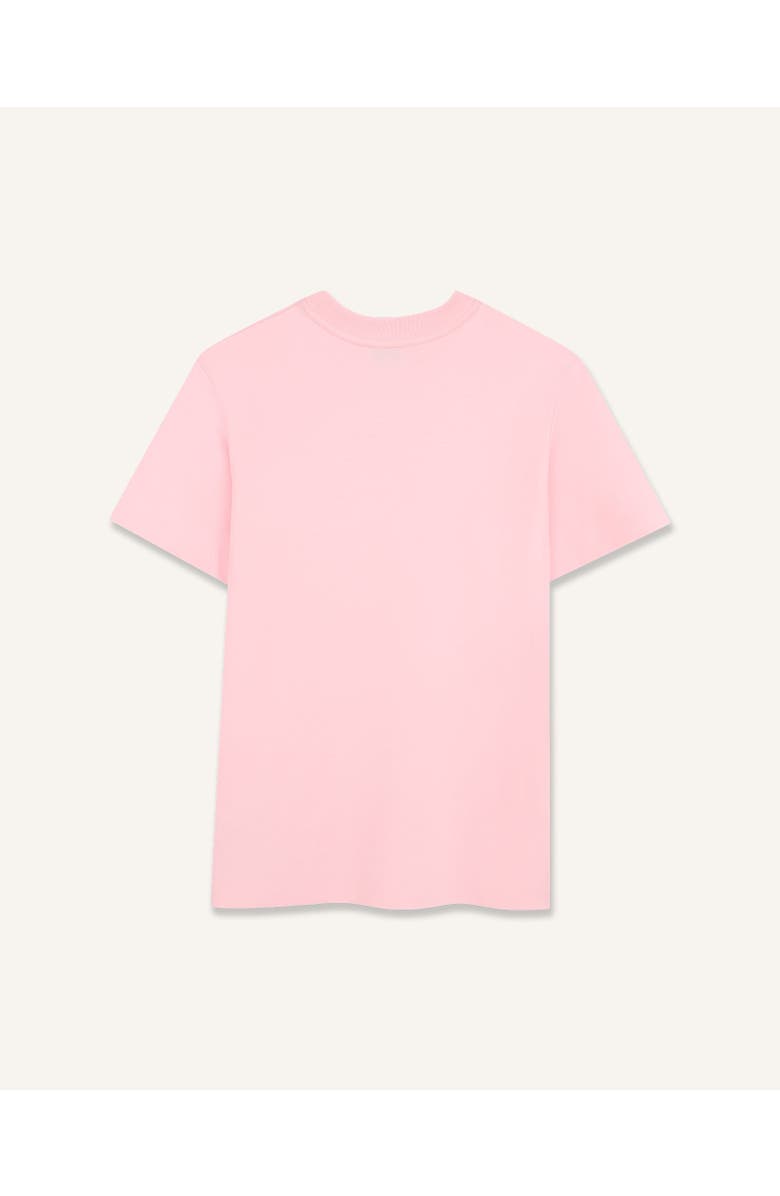 Lanvin Kids Short Sleeve T-Shirt Dress In Cotton, Alternate, color, Pink