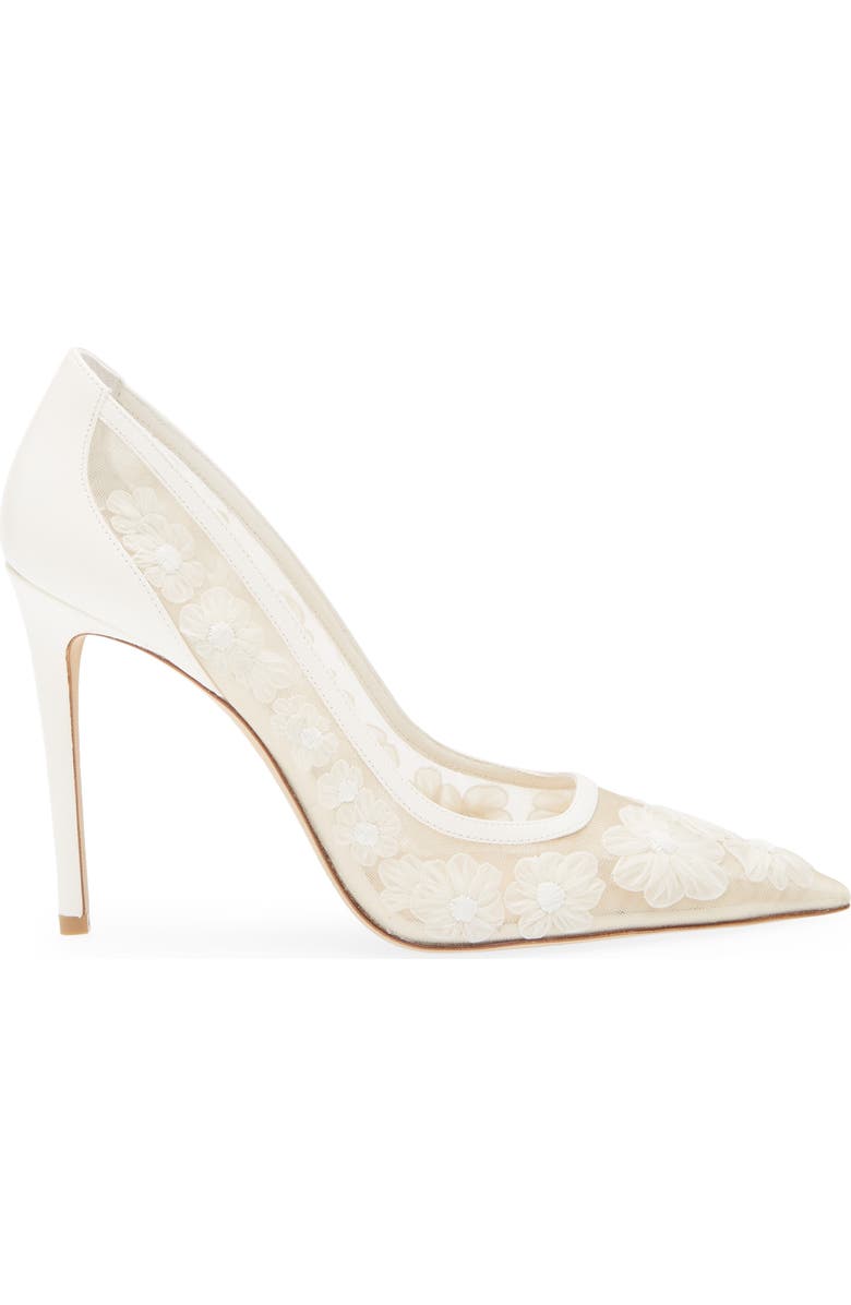 Stuart Weitzman Stuart Power 100 Pump, Alternate, color, Cream.