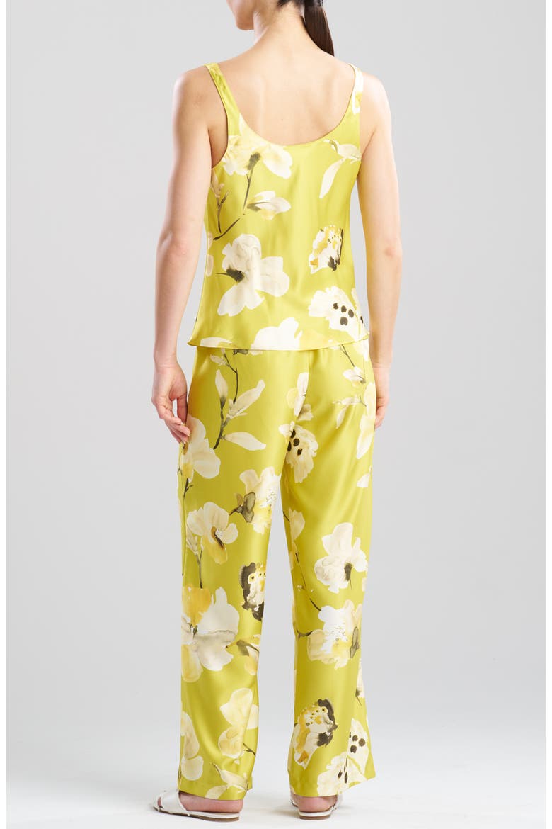 Aurelia Charmeuse Pajamas, Alternate, color, CHARTREUSE