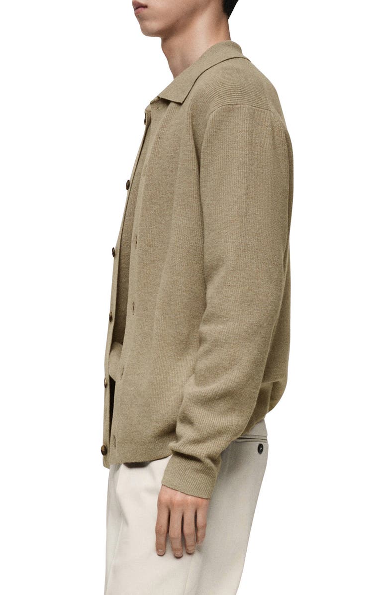 MANGO Polo Cardigan, Alternate, color,