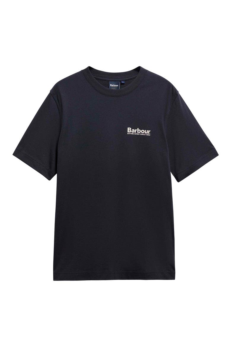 Moonwell Relaxed Fit Cotton Graphic T-Shirt, Alternate, color, DARK NAVY