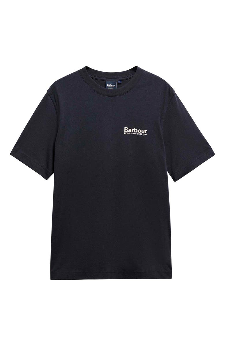 Barbour Moonwell Relaxed Fit Cotton Graphic T-Shirt, Alternate, color, Dark Navy