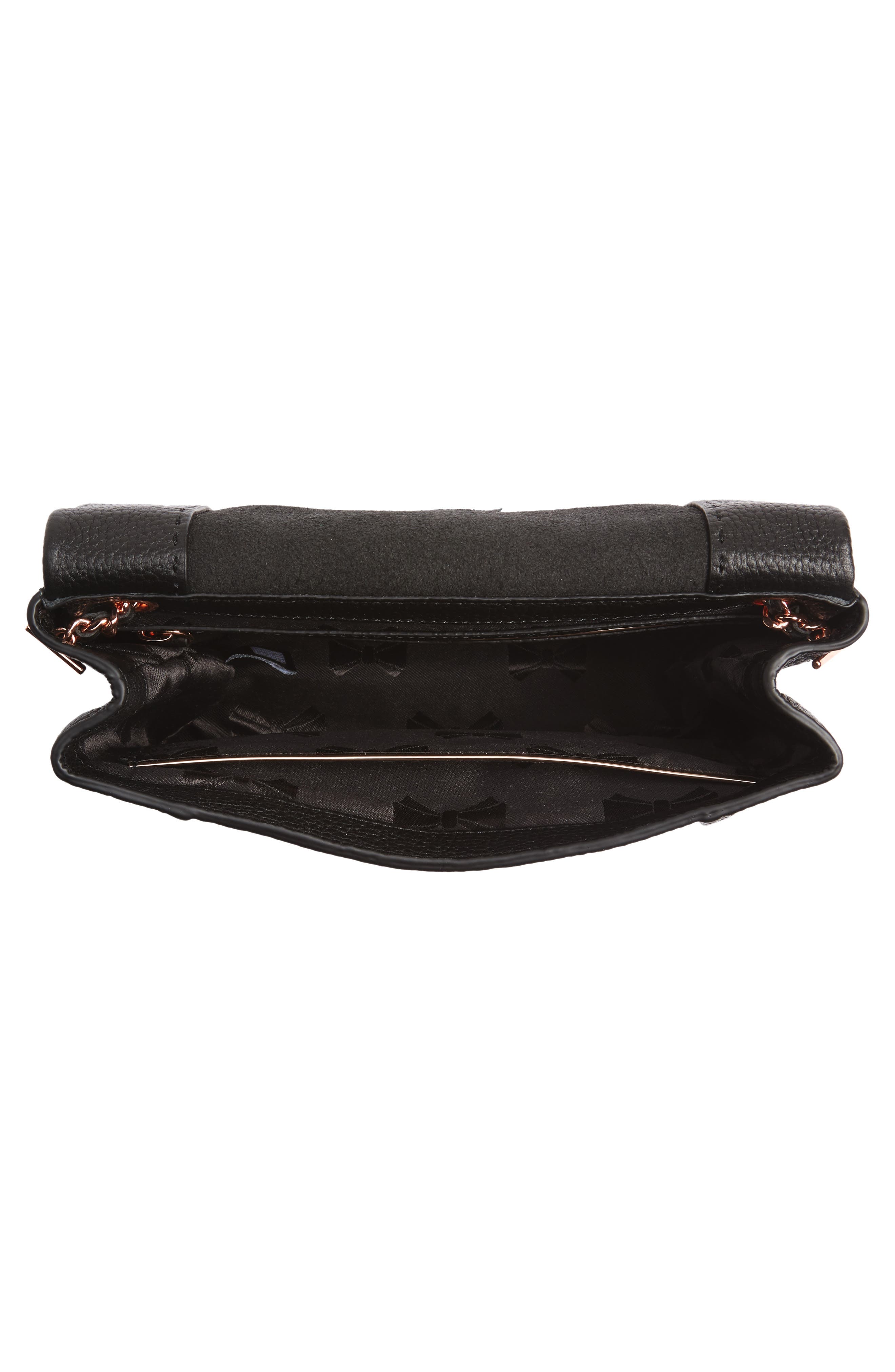 Ted Baker London Parson Leather Crossbody Bag, Alternate, color, 