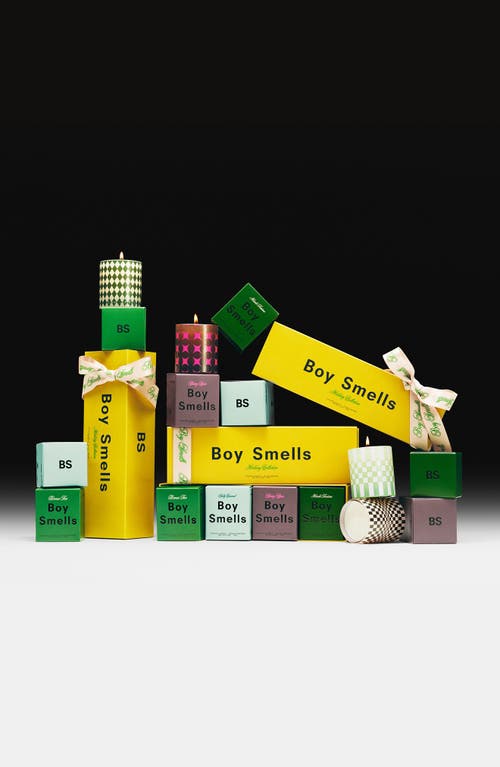 Boy Smells Holiday Votive 4-piece Gift Set $120 Value In Multi