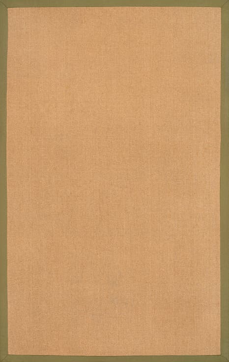 Camden Farmhouse Cottage Border Jute Area Rug