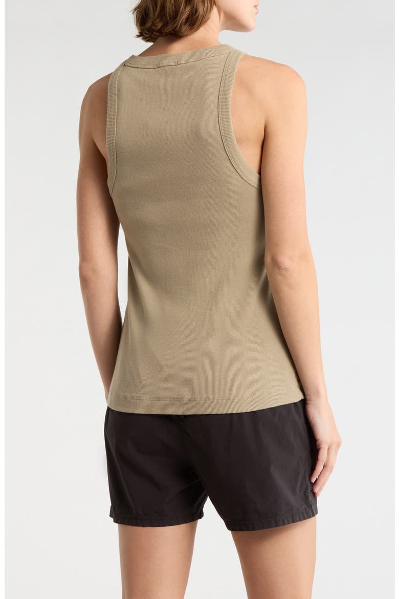 Ribbed Knit Tank, Alternate, color, OVERCAST
