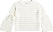 Roxy Aloha Open Stitch Cotton Blend Sweater