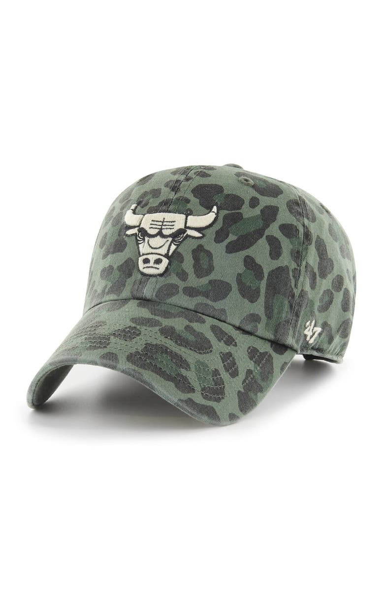 '47 Women's '47 Green Chicago Bulls Bagheera Clean Up Adjustable Hat, Alternate, color, 