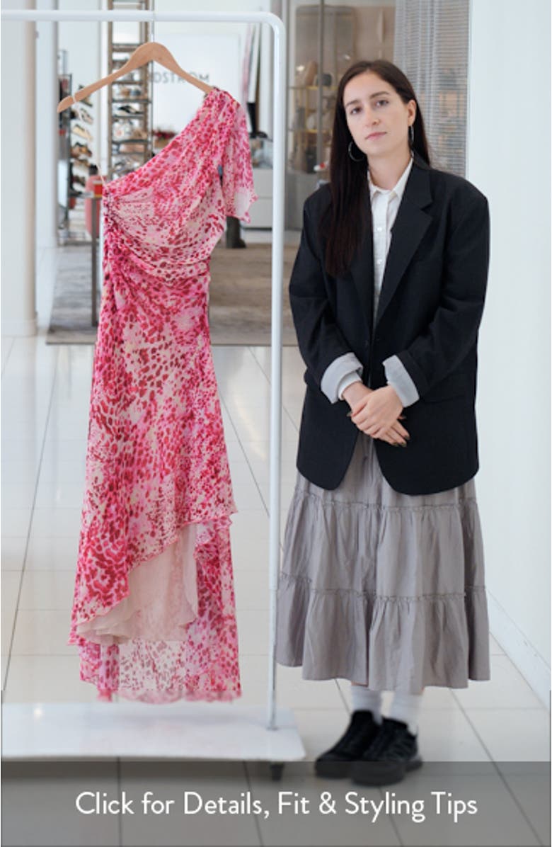 Corinne One-Shoulder Dress, sales video thumbnail