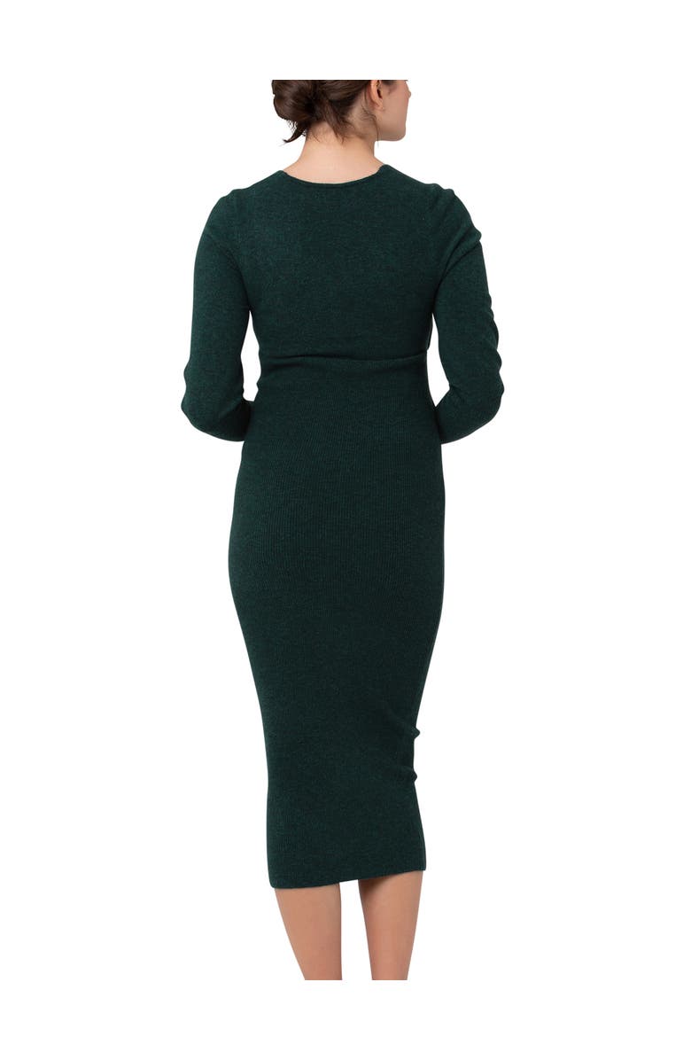 Ripe Maternity Heidi Nursing Knit Dress, Alternate, color, Forest